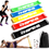 Thumbnail: Rubber Yoga Resistance Bands 5 Level Fitness Elastic Bands Crossfit Exercise Tra