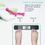 Thumbnail: Digital Bathroom Scales 180KG Body Weight Weighing Scale LCD Electronic Clear