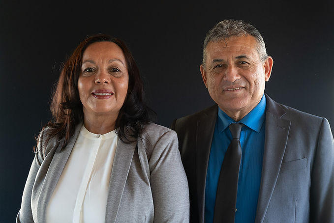 Oscar and Maira Ochoa owners of 8 A Maintenance commercial cleaning company