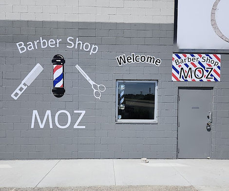 Vinyl Wall Graphics for a Barber Shop