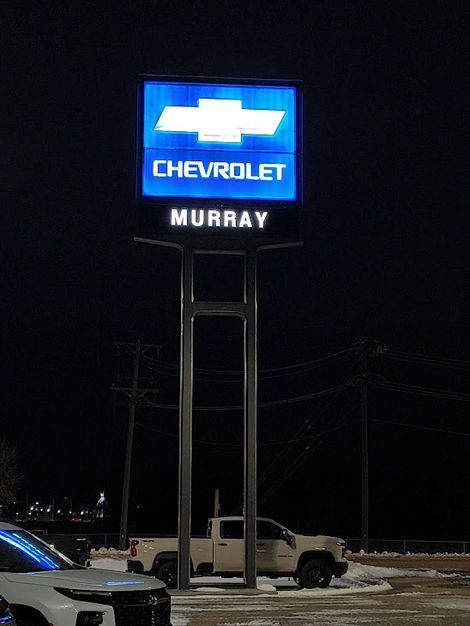 CHEVROLET MURRAY: PYLON SIGN