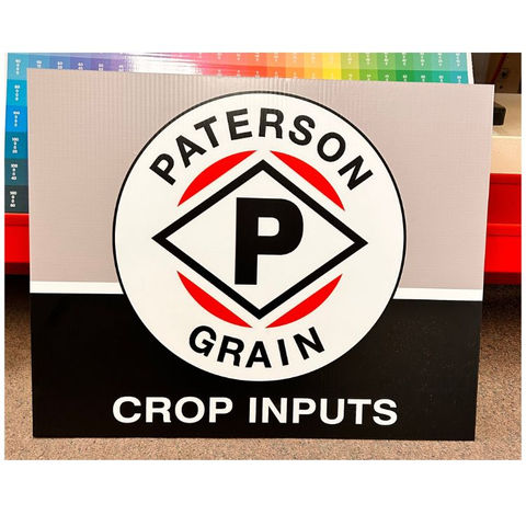 Paterson Grain Crop Inputs sign