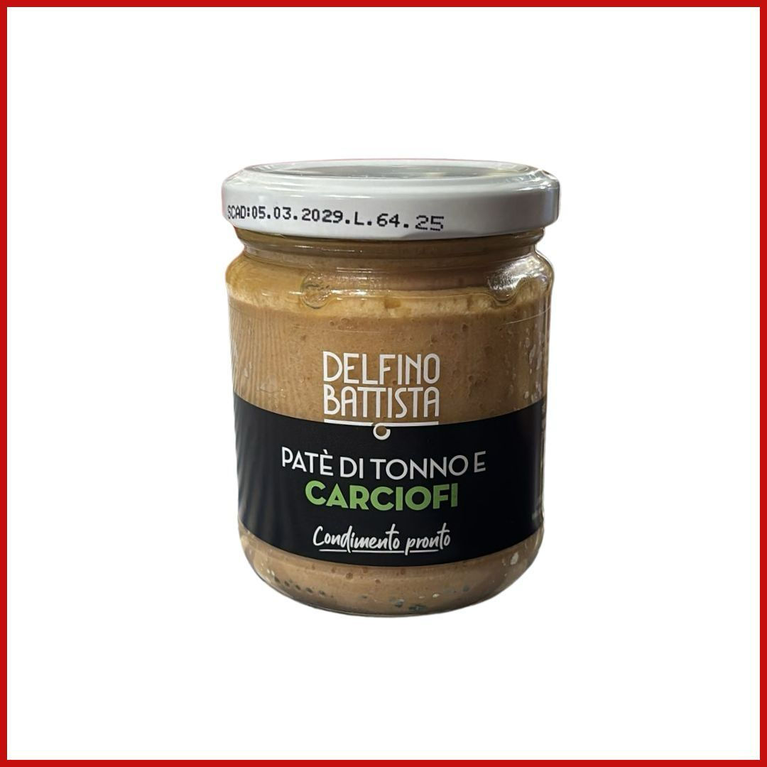 Patè di tonno e carciofi - Delfino Battista