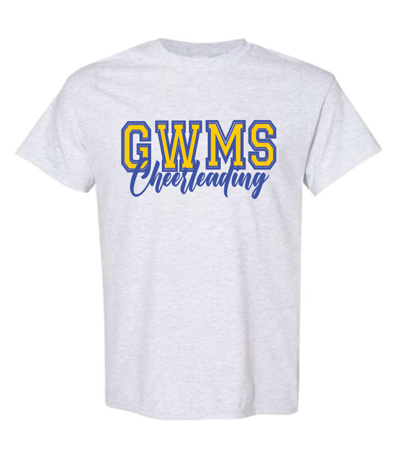 GWMS Cheer Adult Tee