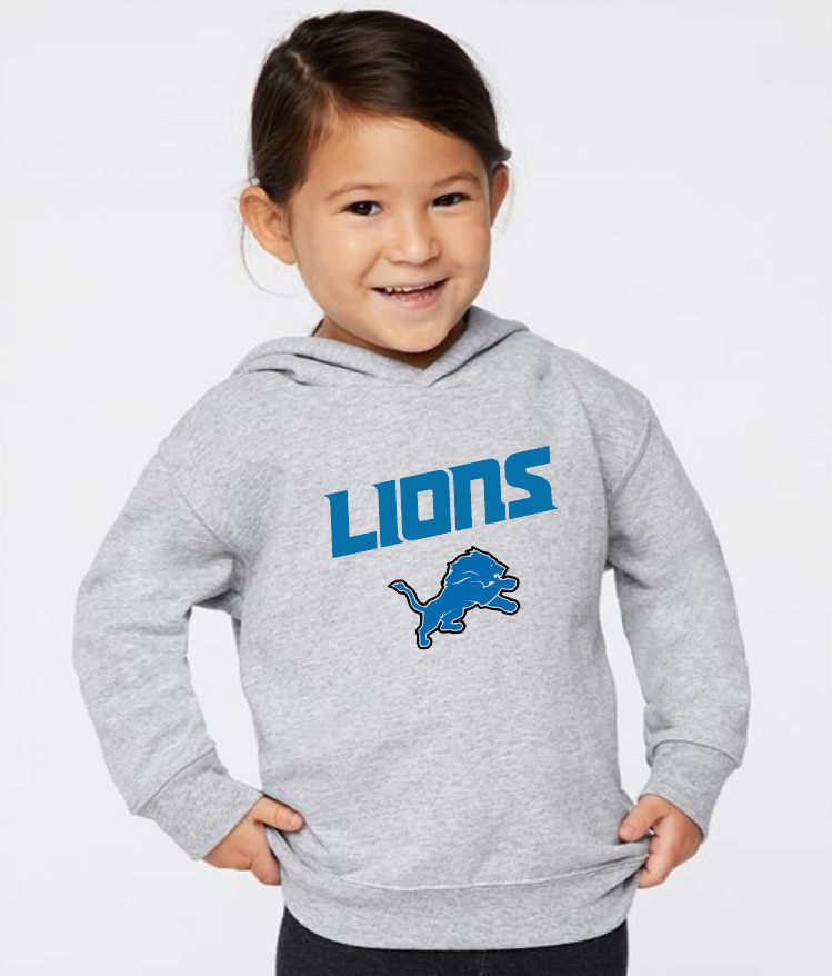 Lions Toddler Hoodie Sweatshirt