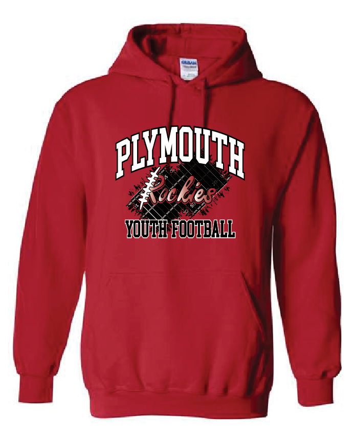 Plymouth Youth Football Hoodie Sweatshirt 2025