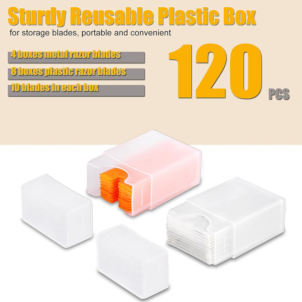 Thumbnail: REXBETI Razor Blade Scraper Tool, 2 Pack Razor Scraper with Extra 314Pcs Razor 