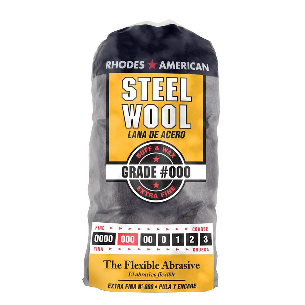 Thumbnail: Homax Rhodes American Paint Removal Steel Wool, Coarse Grade #3, 12 Pads