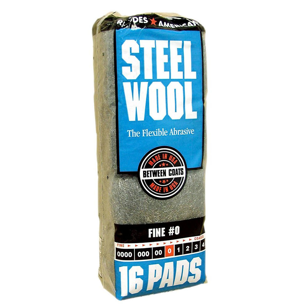Thumbnail: Homax Rhodes American Paint Removal Steel Wool, Coarse Grade #3, 12 Pads