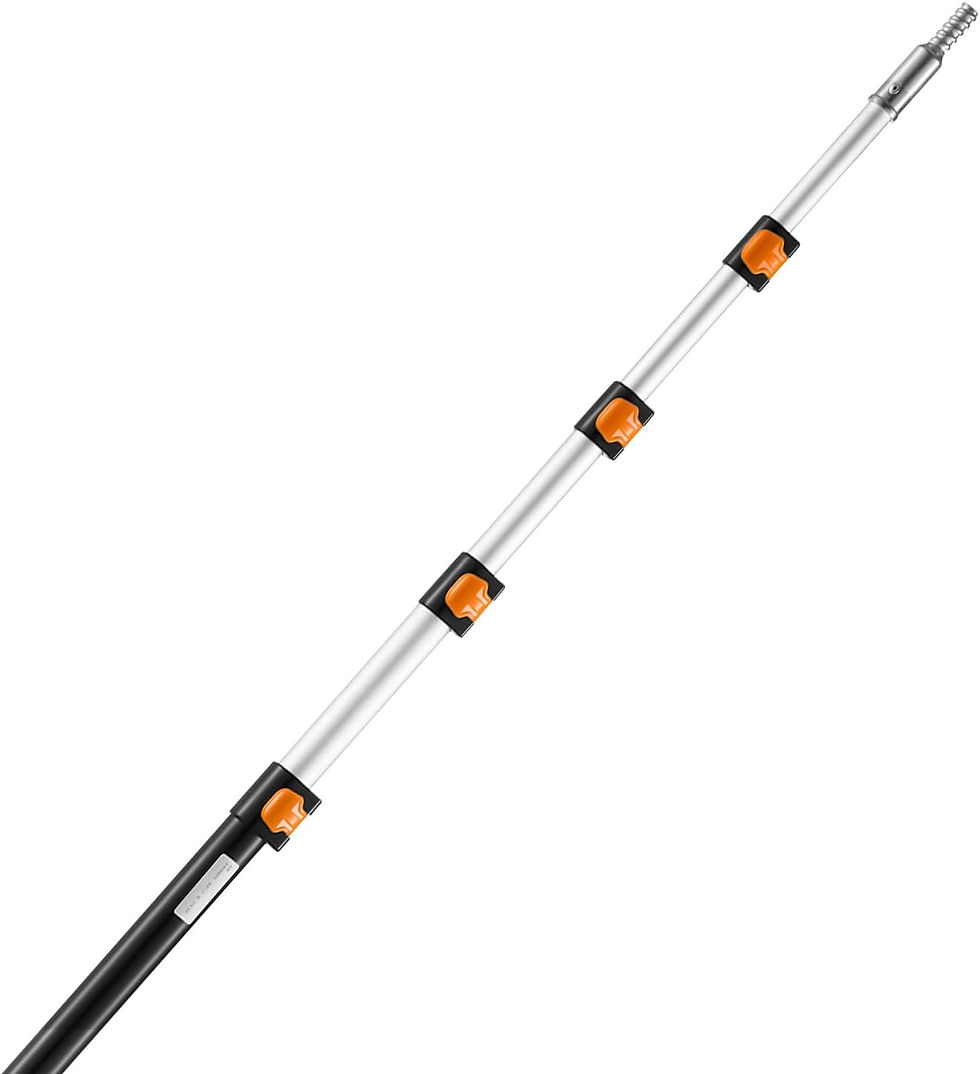 Thumbnail: VEVOR Telescopic Extension Pole, 7-30 FT Multi-Purpose Extension Pole, Sturdy A