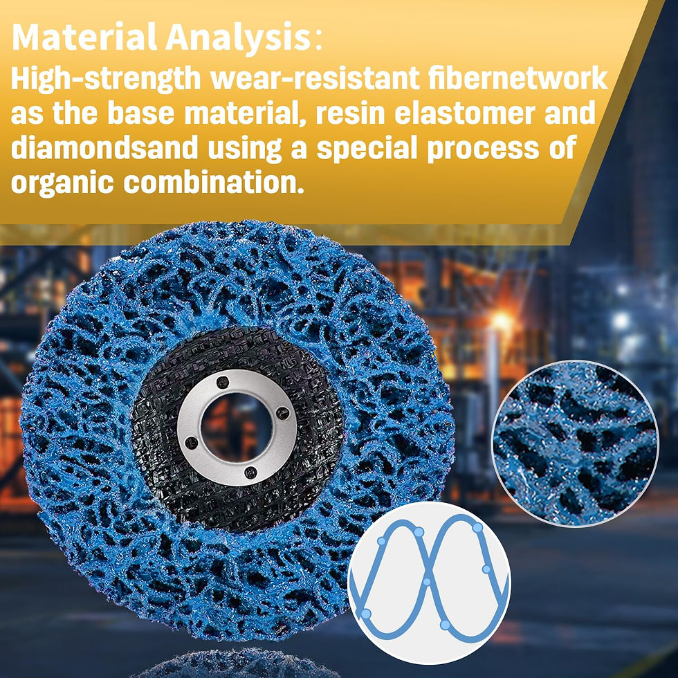 Thumbnail: 10 Pack Strip Discs Rust Remover Wheel Stripping Wheel for Angle Grinder Paint 