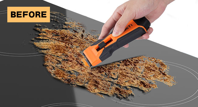 Thumbnail: REXBETI Razor Blade Scraper Tool, 2 Pack Razor Scraper with Extra 314Pcs Razor 