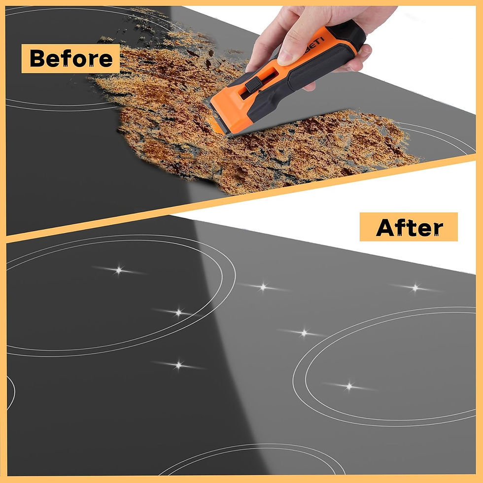 Thumbnail: REXBETI Razor Blade Scraper Tool, 2 Pack Razor Scraper with Extra 314Pcs Razor 