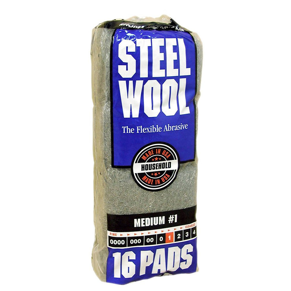 Thumbnail: Homax Rhodes American Paint Removal Steel Wool, Coarse Grade #3, 12 Pads
