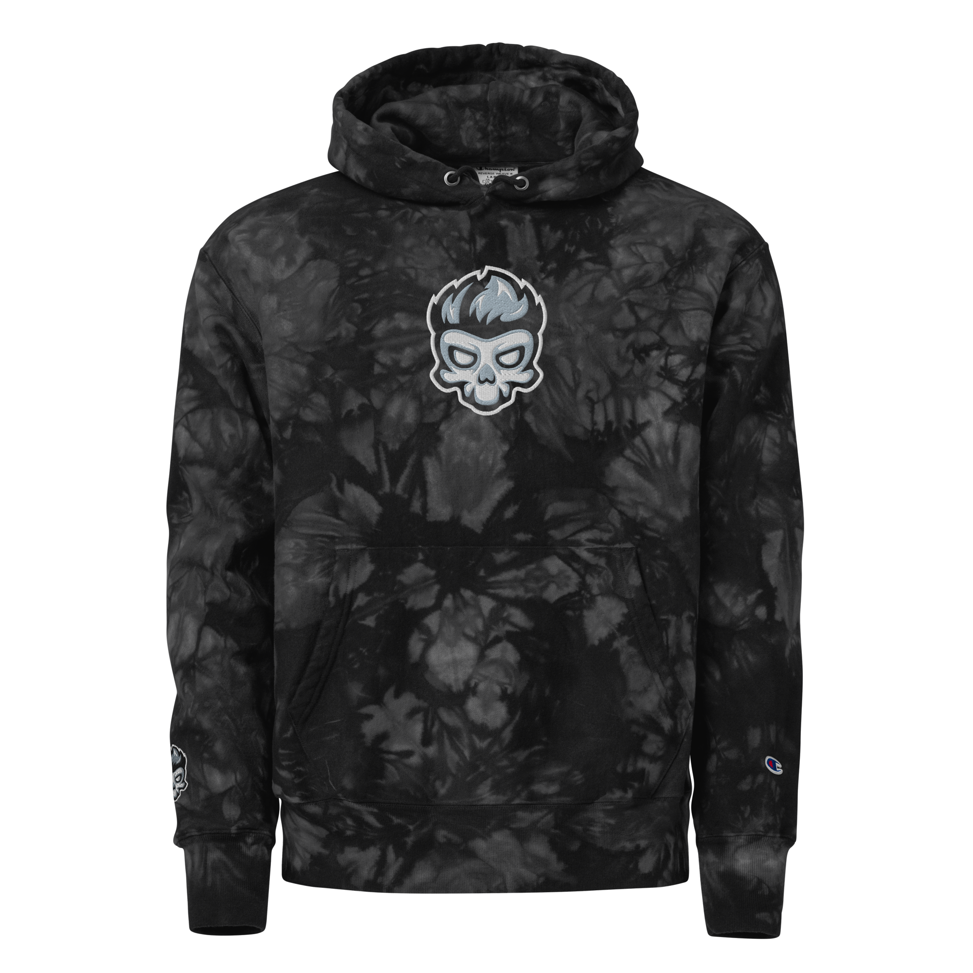 SethFPS x Champion Tie Dye Hoodie [Embroidered]