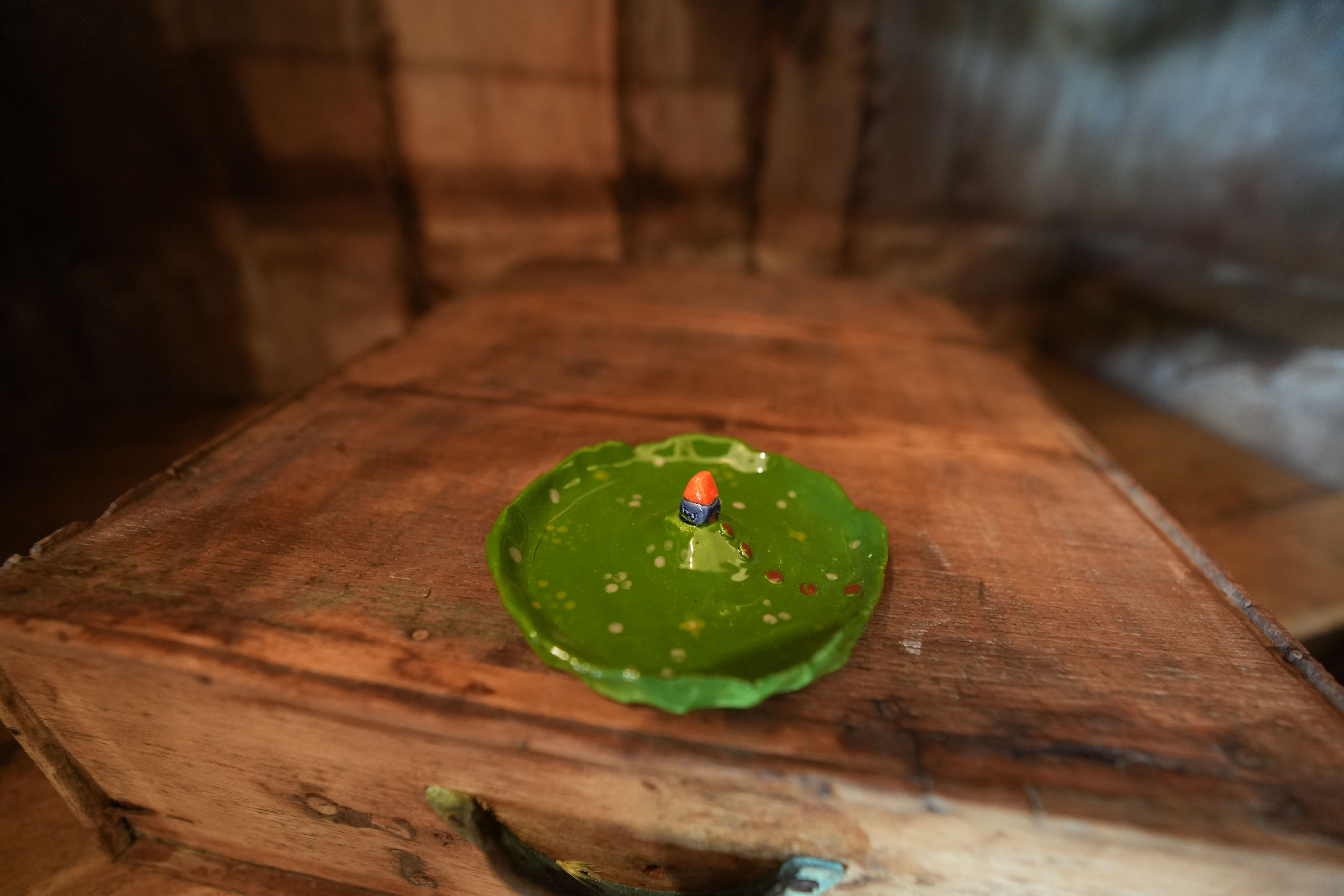 House on a Hill Jewlery Dish