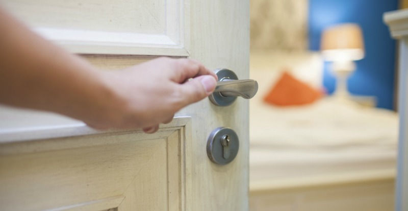 door opening