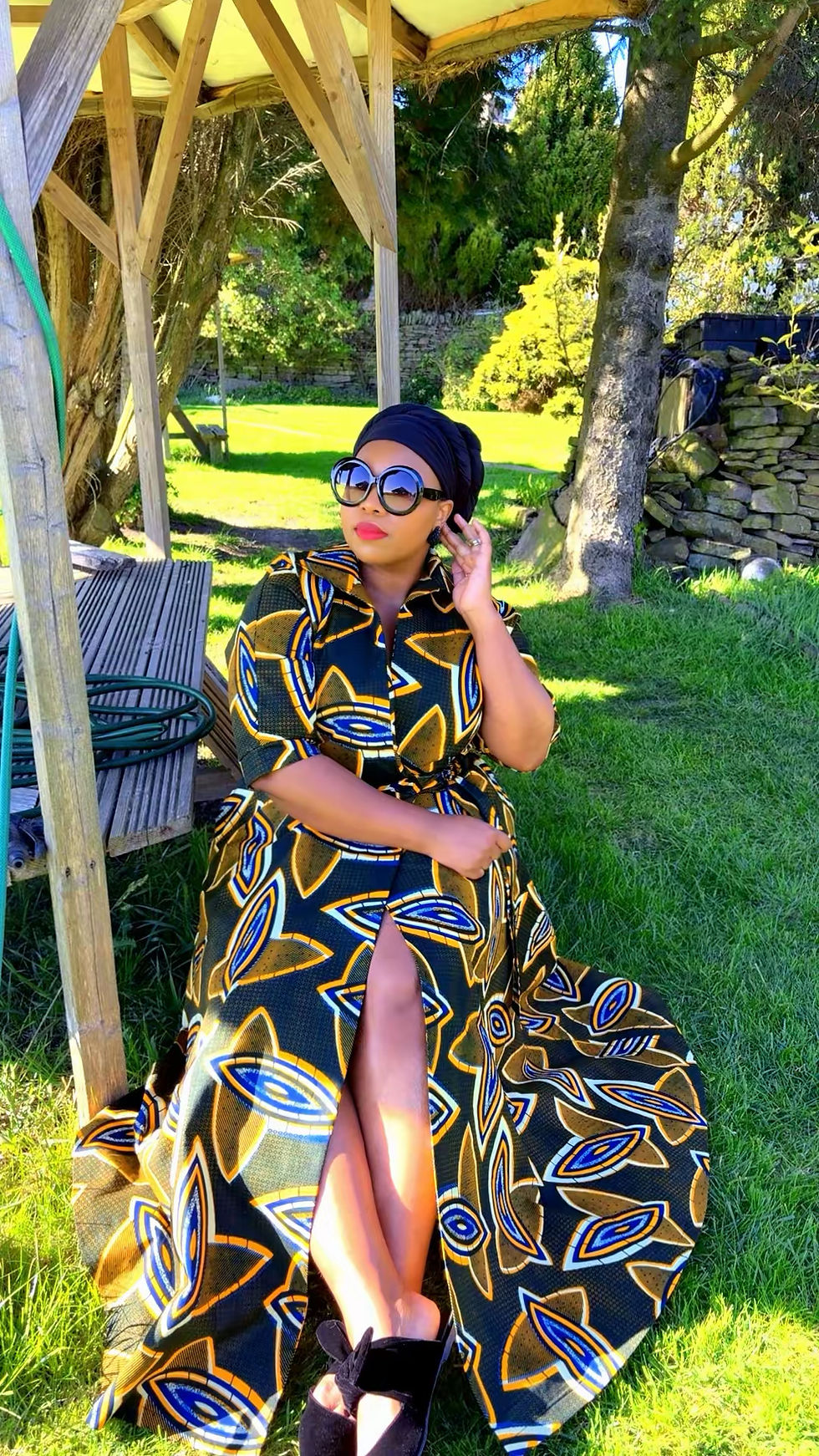 Thumbnail: Maxi wrap dress