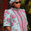 Thumbnail: Maxi tunic dress with matching hairband