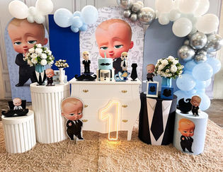 Decoração de festa de  aniversário da Conceitus Festas Infantis 