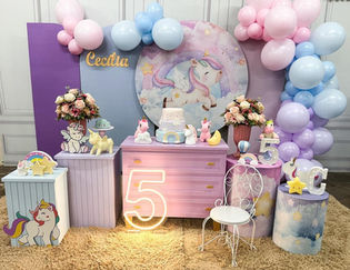 Decoração de festa de  aniversário da Conceitus Festas Infantis 