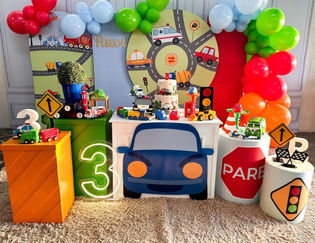 Decoração de festa de  aniversário da Conceitus Festas Infantis