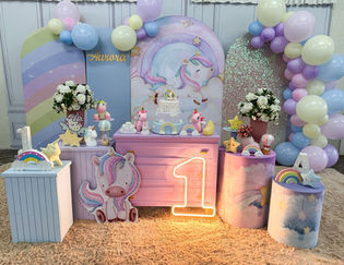 Decoração de festa de  aniversário da Conceitus Festas Infantis 