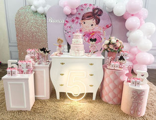Decoração de festa de  aniversário da Conceitus Festas Infantis