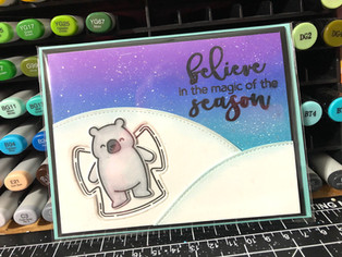 Card Sketches featuring Altenew's "Believe" Stamp Set