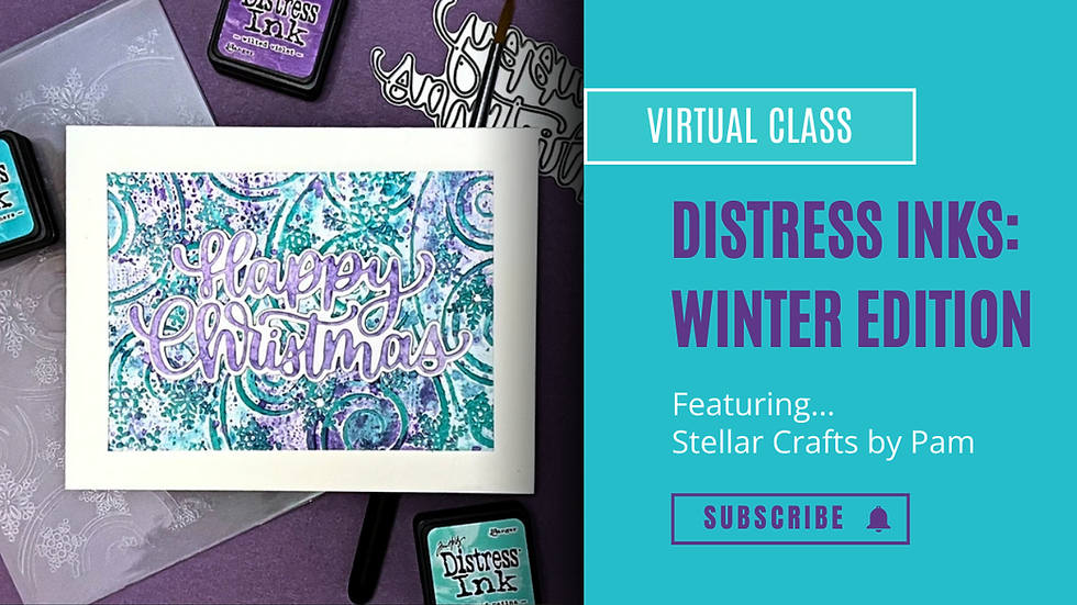 Getting the Most Out of Your Distress Inks: Winter Edition