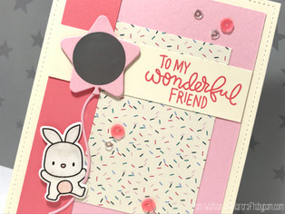 Mojo Monday 478 Contest | Scratch-off Birthday Card featuring Mama Elephant and SSS