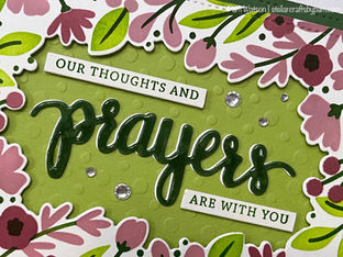 Create-in-Quads "Ever in Bloom" Layering Stencils featuring Taylored Expressions