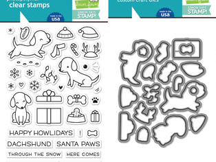 SSS STAMPtember 2016 | Lawn Fawn Happy Howlidays