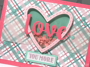 Simple Shaker Cards | Love Cards featuring Queen & Co.