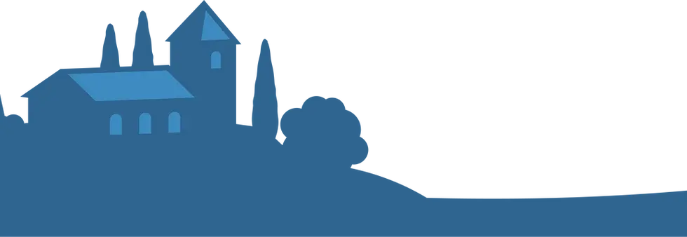 Scenic vineyard and winery illustration showcasing the ideal branding for wineries seeking expert marketing solutions with Ke