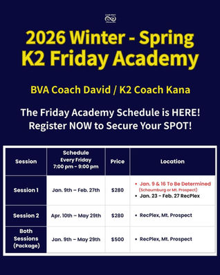 2026 Winter/Spring K2 Friday Academy
