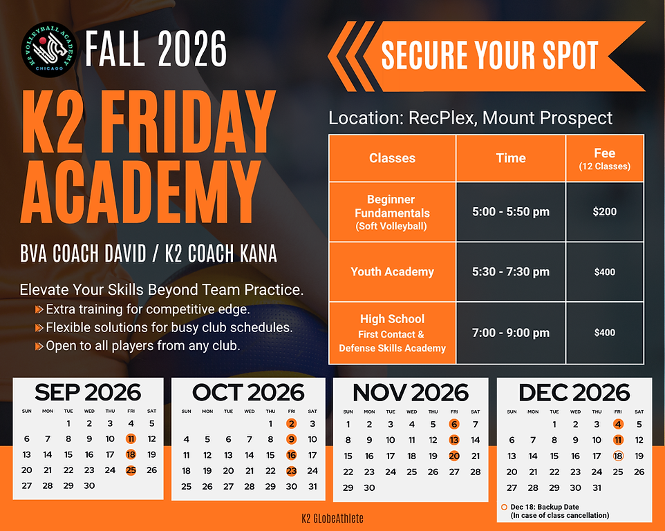 Fall K2 Friday Academy
