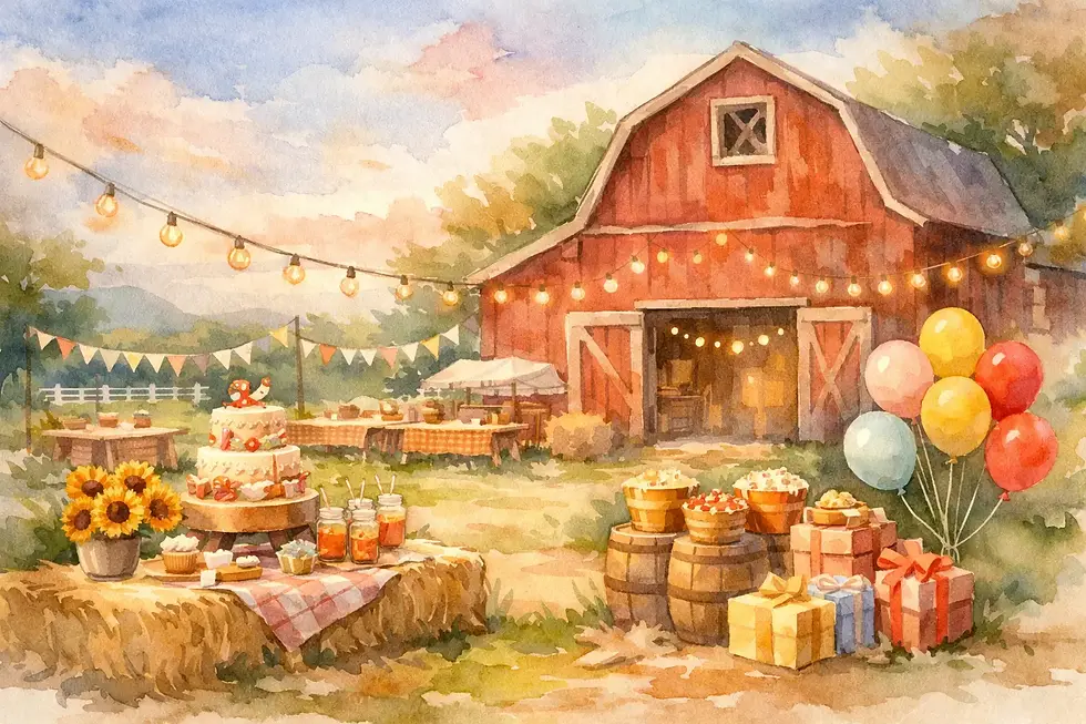 Barn Themed Birthday Party Venue Ideas
