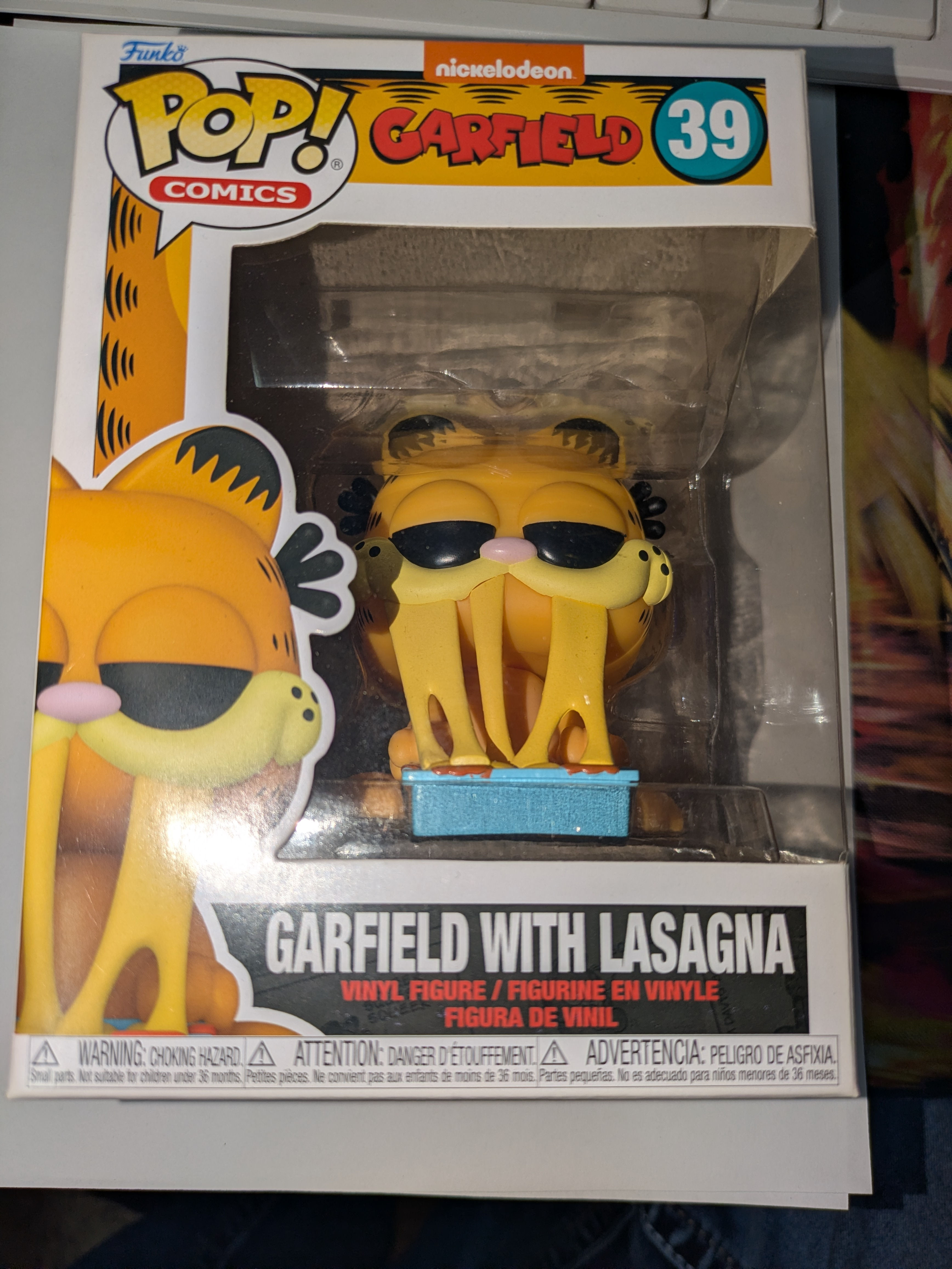 #39 Garfield with Lasagna