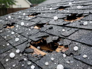 Hail Damage Waco roofs
