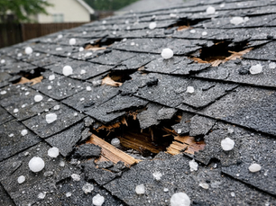 Hail Damage Waco roofs