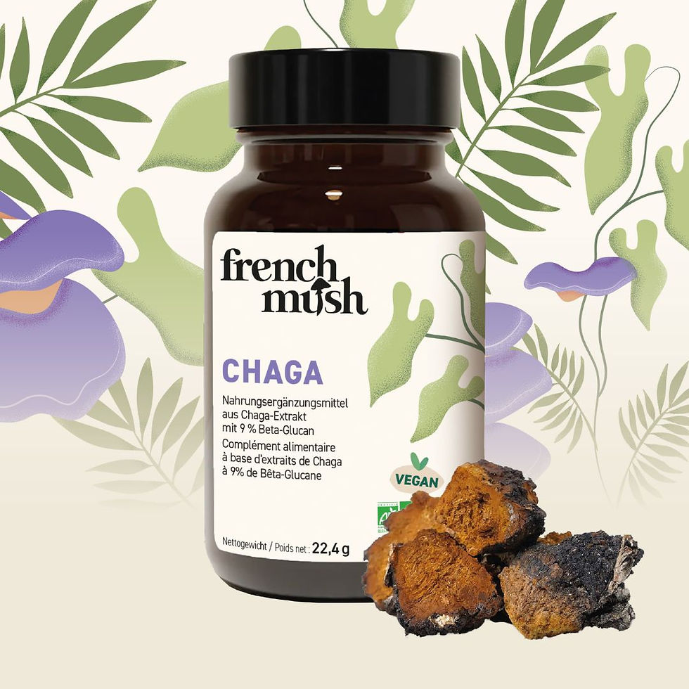 Miniature : FRENCH MUSH - Le Chaga - complément alimentaire bio formulé à partir de chaga