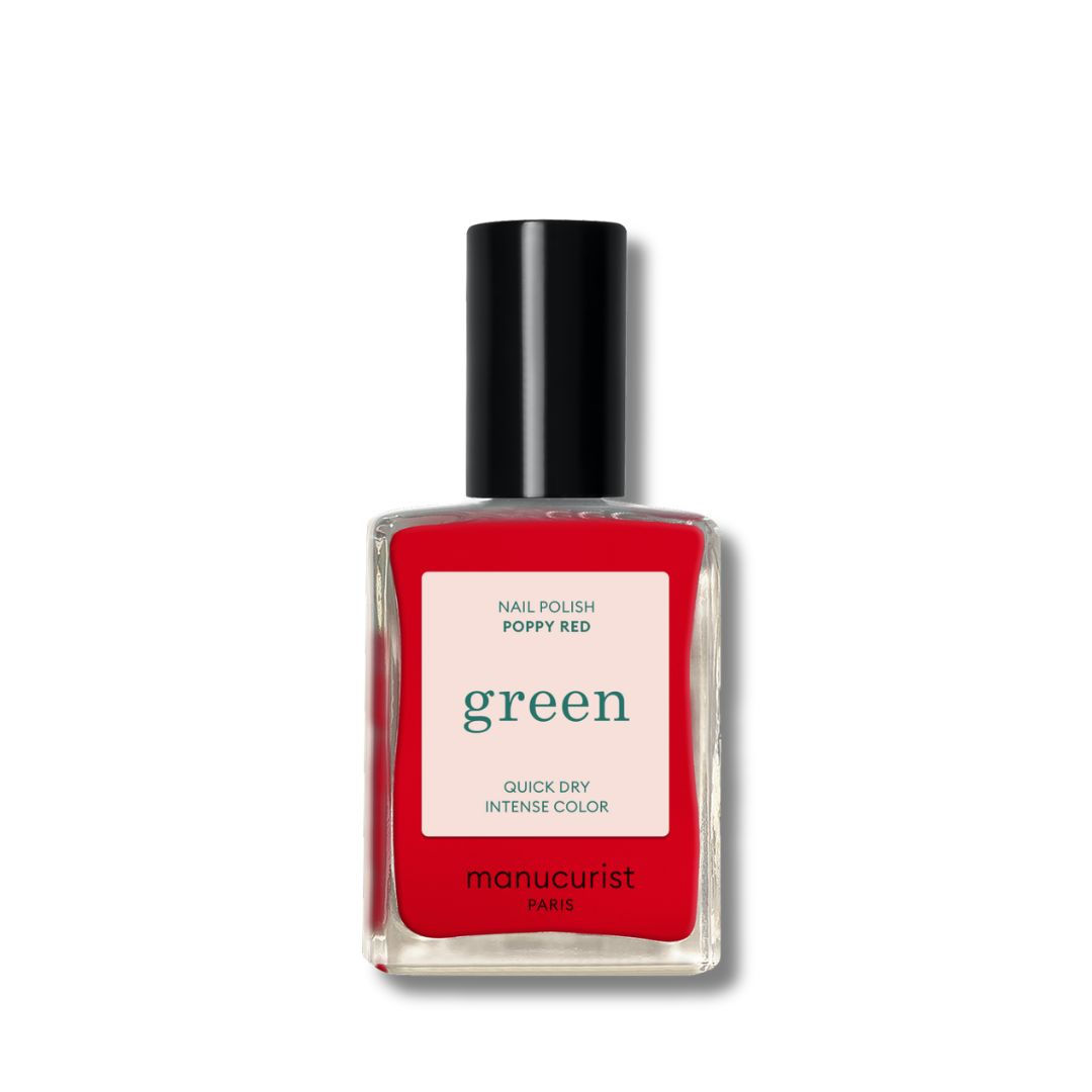 MANUCURIST Vernis à Ongles Green - Rouge teinte Poppy Red