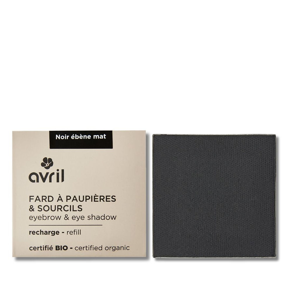 Miniature : AVRIL Fard à Paupières Bio & Sourcils - Noir Ebène Mat