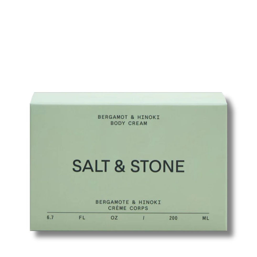 SALT & STONE Crème de Corps - Bergamot & Hinoki soin hydratant naturel