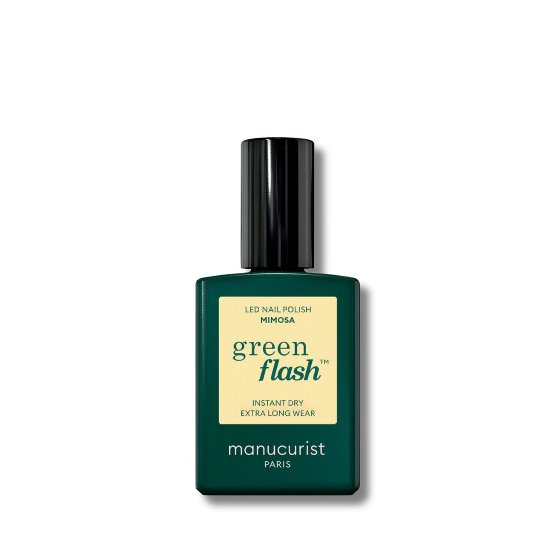 MANUCURIST Vernis Semi-Permanent LED Green Flash - Jaune Mimosa