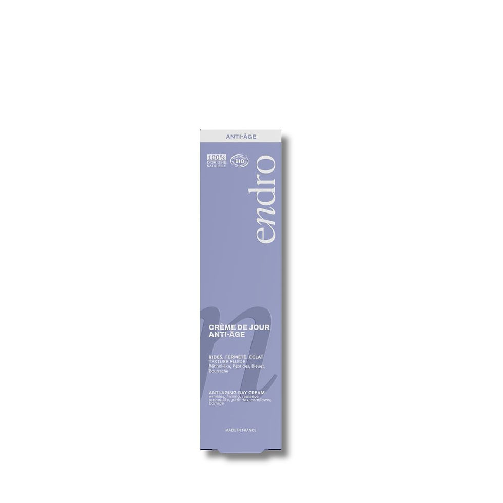 ENDRO Crème de Jour Anti-Âge Naturelle pour peaux matures