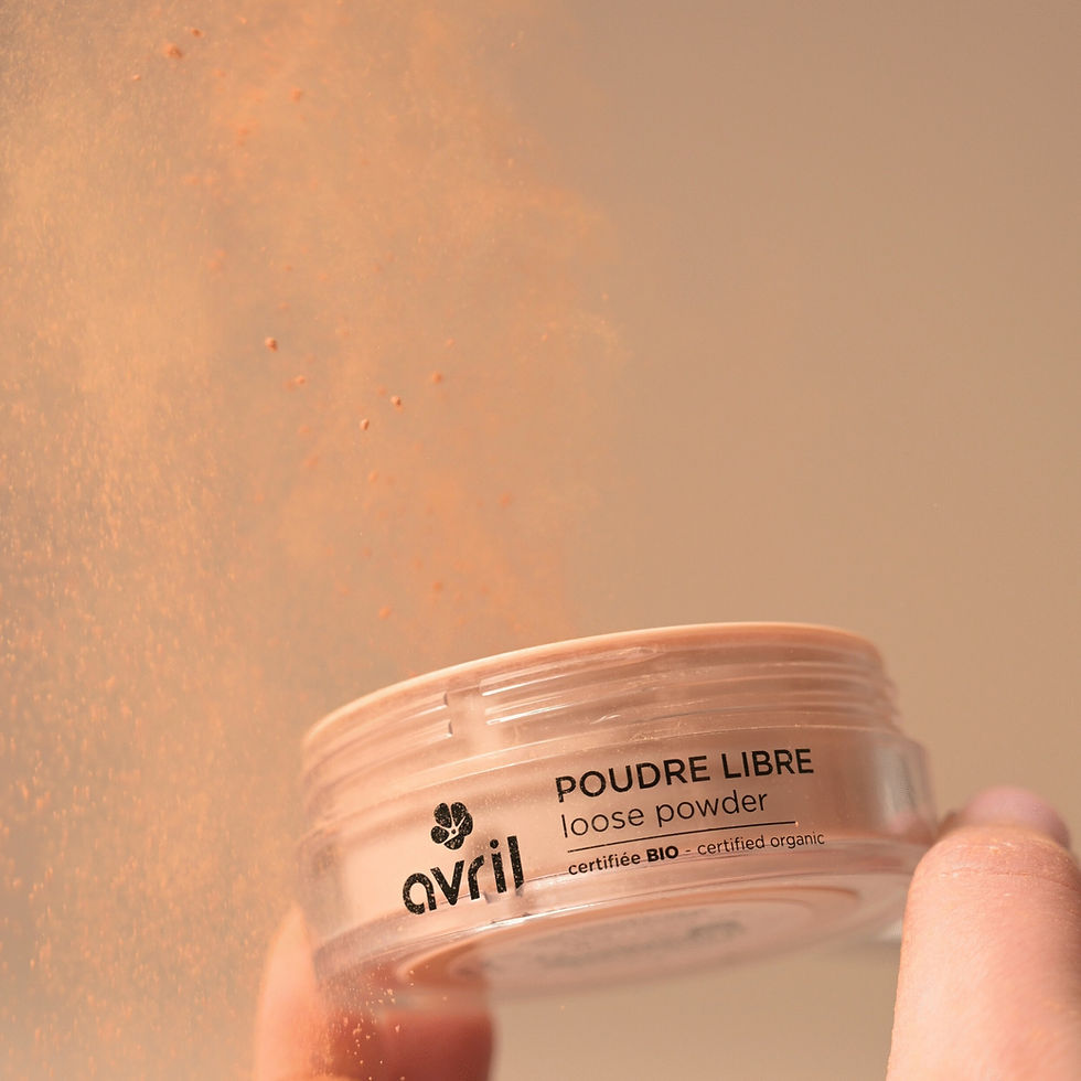 Miniature : AVRIL Poudre Libre Bio - maquillage naturel Peaux Médium à Foncées