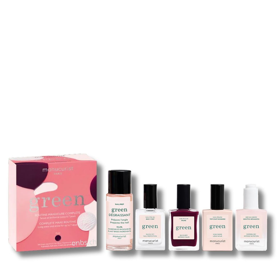 MANUCURIST Coffret Cadeau Vernis à Ongles Green - Starter Kit