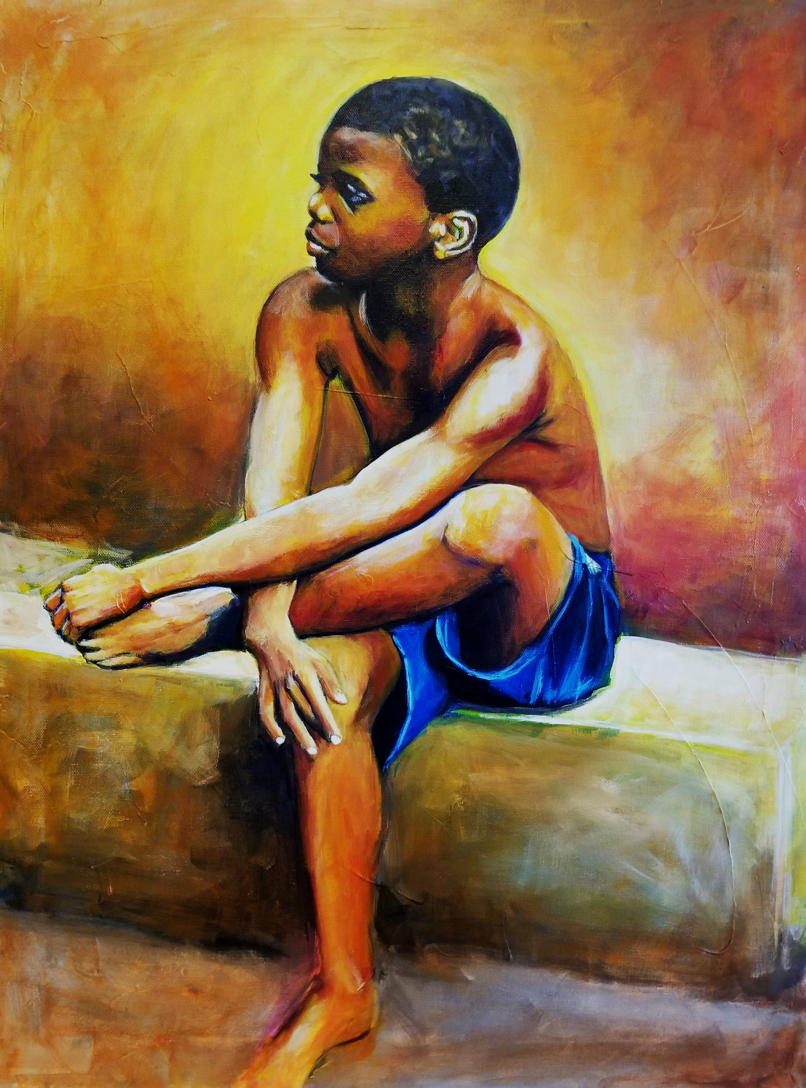 Hope, 2018, 18"X20" (Sold)